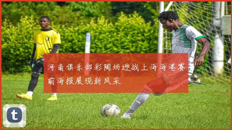 河南俱乐部彩陶坊迎战上海海港赛前海报展现新风采